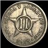 Image 2 : 1915 Cuba Silver 2 Centavos