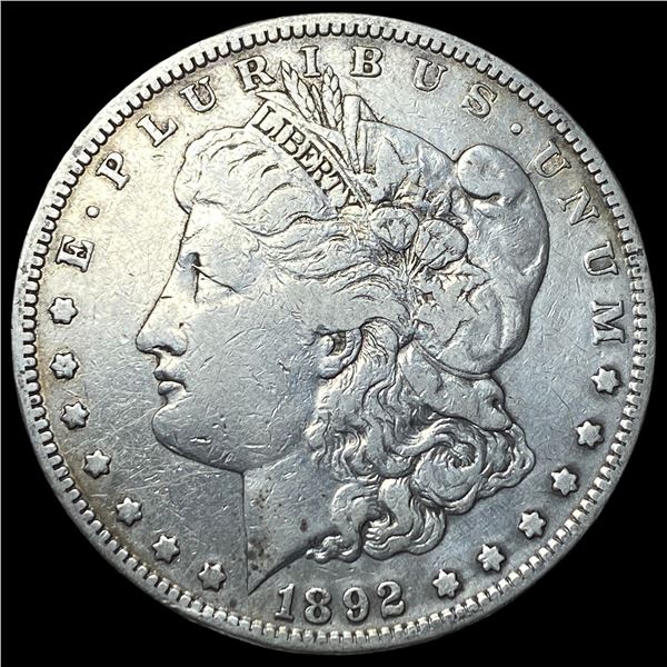 1892-S Silver Morgan Dollar LIGHTLY  CIRCULATED