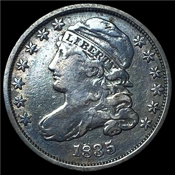 1835 Capped Bust Dime LIGHTLY CIRCULATED