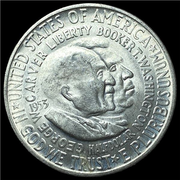 1953-S Silver Booker T. Washington/Carver  Half Dollar UNCIRCULATED