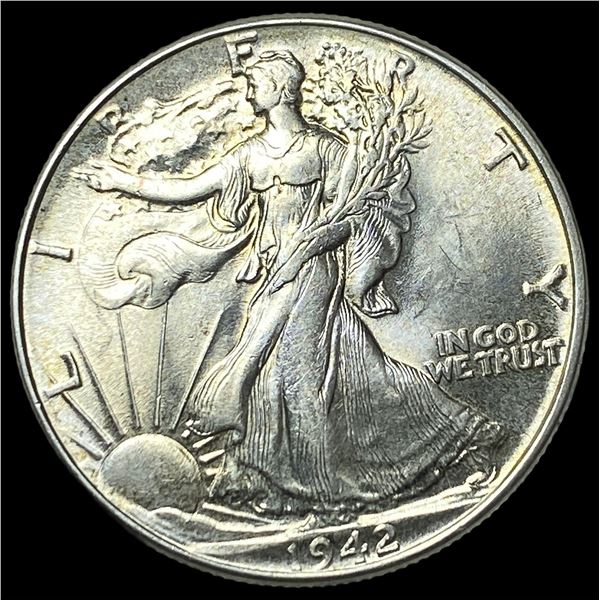 1942 Walking Liberty Half Dollar UNCIRCULATED