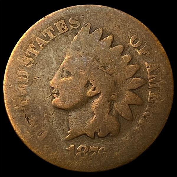 1876 Indian Head Cent NICELY CIRCULATED