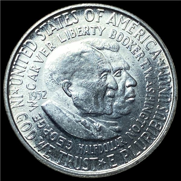 1952 Silver Booker T. Washington-Carver Half  Dollar UNCIRCULATED