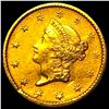 Image 1 : 1852 Gold $1 Liberty Head Type 1 HIGH GRADE