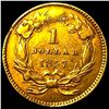 Image 2 : 1857 Gold $1 Indian Princess Head CLOSELY  UNCIRCULATED