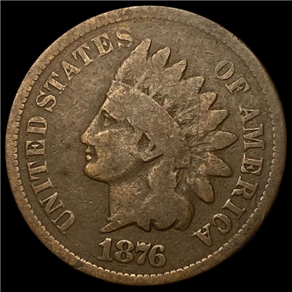 1876 Indian Head Cent NICELY CIRCULATED