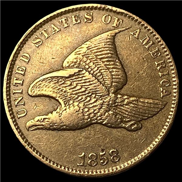 1858 Flying Eagle Cent CLOSELY UNCIRCULATED