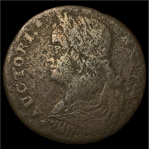 1788 Great Britain Copper Halfpenny Token  NICELY CIRCULATED