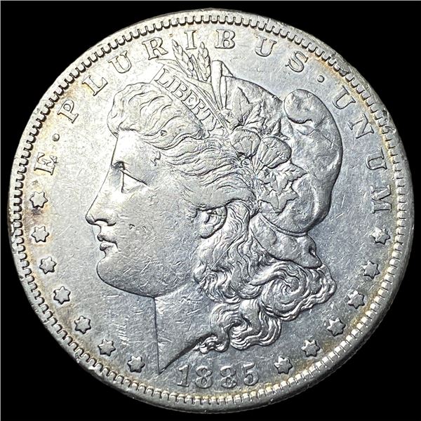 1885-S Silver Morgan Dollar NEARLY  UNCIRCULATED
