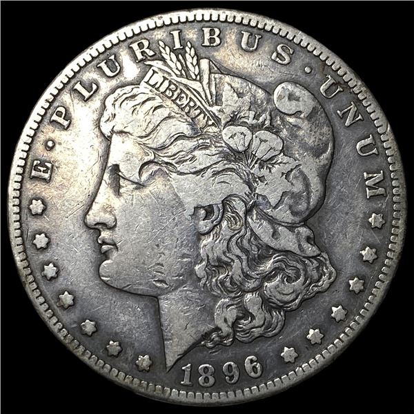 1896-S Silver Morgan Dollar LIGHTLY  CIRCULATED