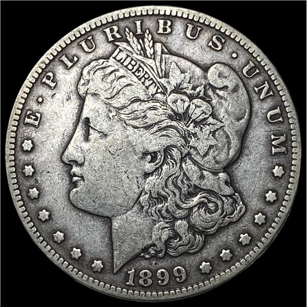 1899-S Silver Morgan Dollar LIGHTLY  CIRCULATED