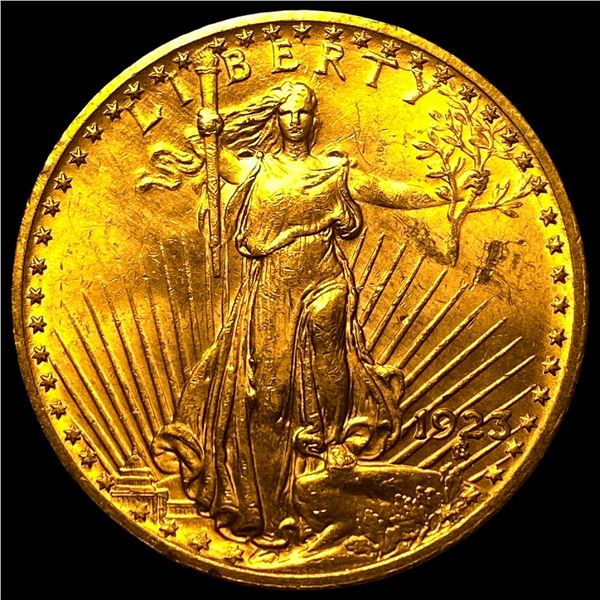 1923 $20 Saint-Gaudens Double Eagle CHOICE BU