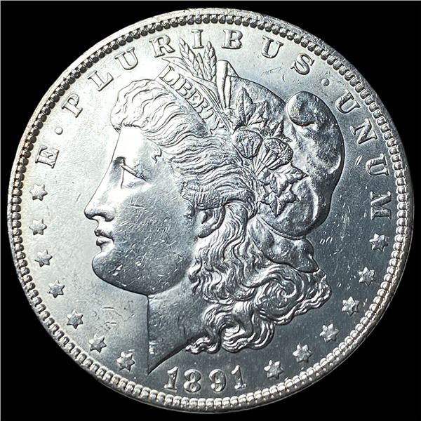 1891 Morgan Silver Dollar CHOICE BU