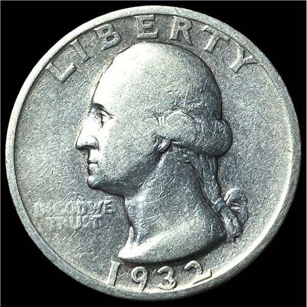 1932-D Washington Silver Quarter LIGHTLY  CIRCULATED