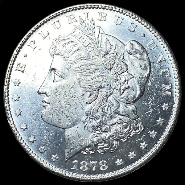 1878-S Silver Morgan Dollar CHOICE BU