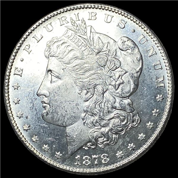 1878-S Silver Morgan Dollar CHOICE BU