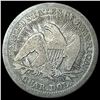 Image 2 : 1853 Arrows/Rays Seated Liberty Quarter LIGHTLY CIRCULATED