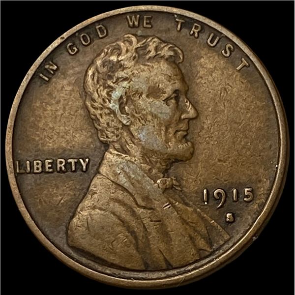 1915-S Lincoln Wheat Cent NEARLY UNCIRCULATED