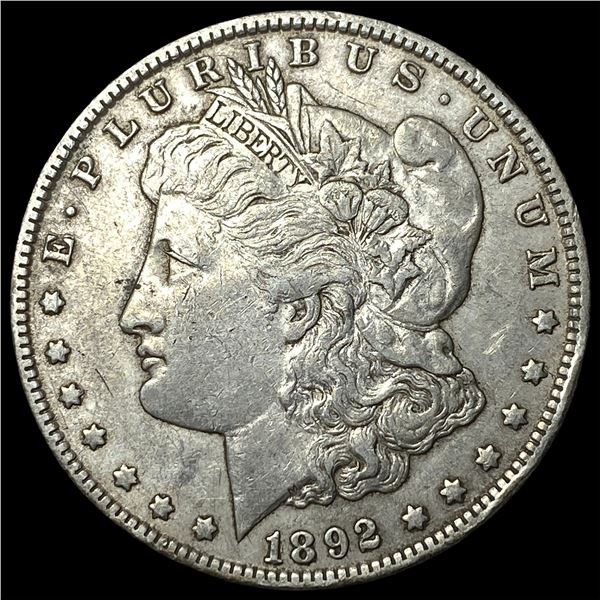 1892-O Silver Morgan Dollar NEARLY  UNCIRCULATED
