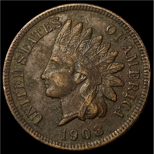 1908-S Indian Head Cent NEARLY UNCIRCULATED