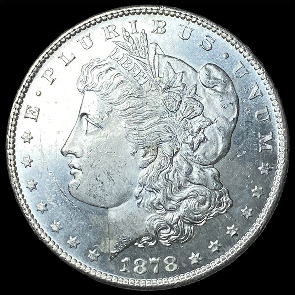 1878-S Silver Morgan Dollar CHOICE BU
