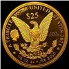 Image 2 : 2021 Cook Islands 1/2oz Gold $25 CHOICE PROOF