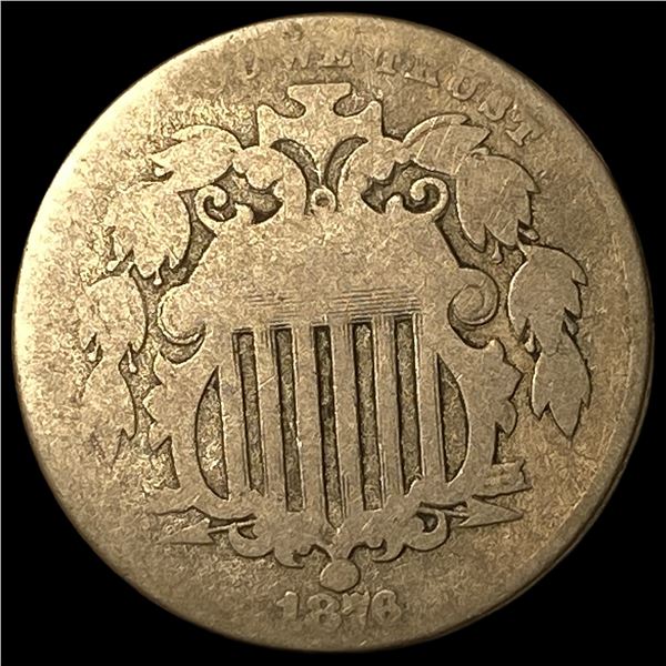1818 Shield Nickel NICELY CIRCULATED