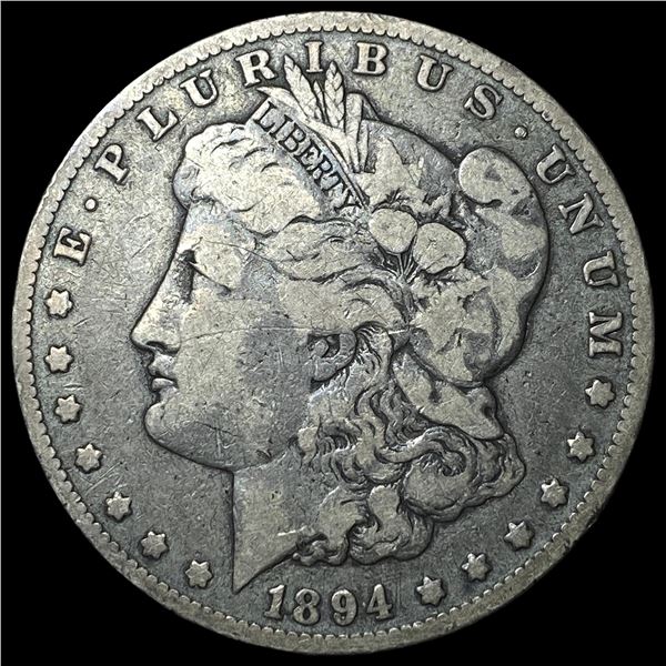 1894-O Silver Morgan Dollar LIGHTLY  CIRCULATED