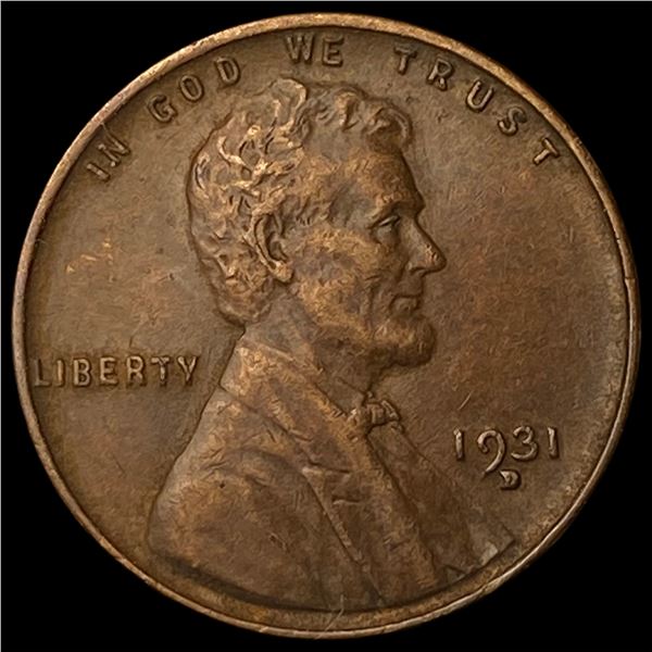 1931-D Lincoln Wheat Cent NEARLY UNCIRCULATED
