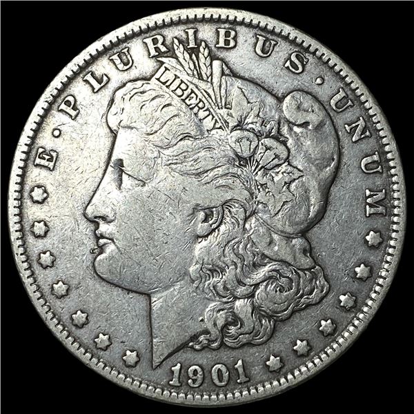 1901 Silver Morgan Dollar LIGHTLY CIRCULATED