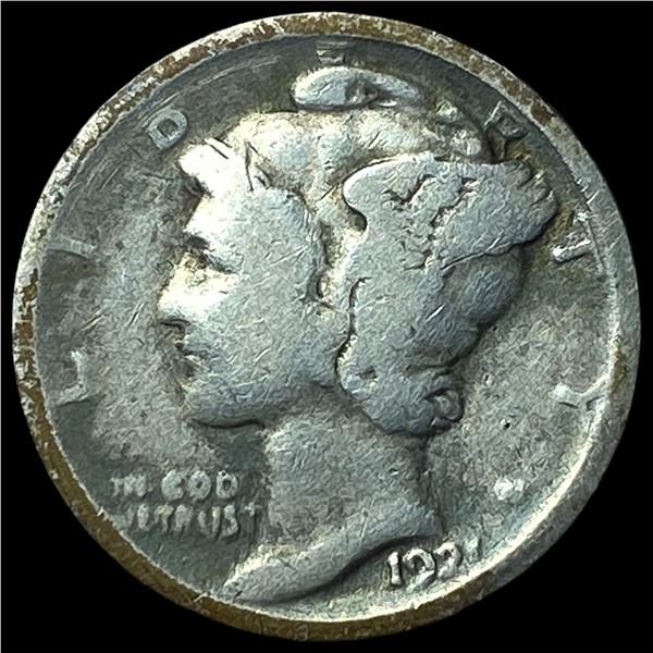1921 Mercury Dime NICELY CIRCULATED