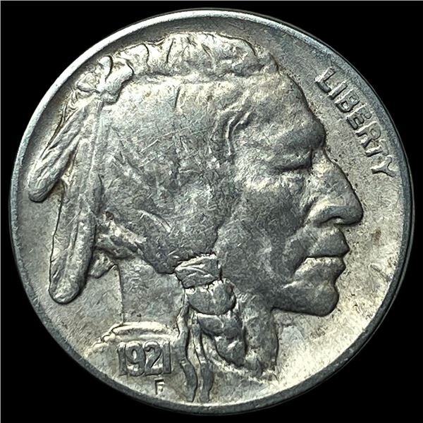 1921 Buffalo Nickel NEARLY UNCIRCULATED