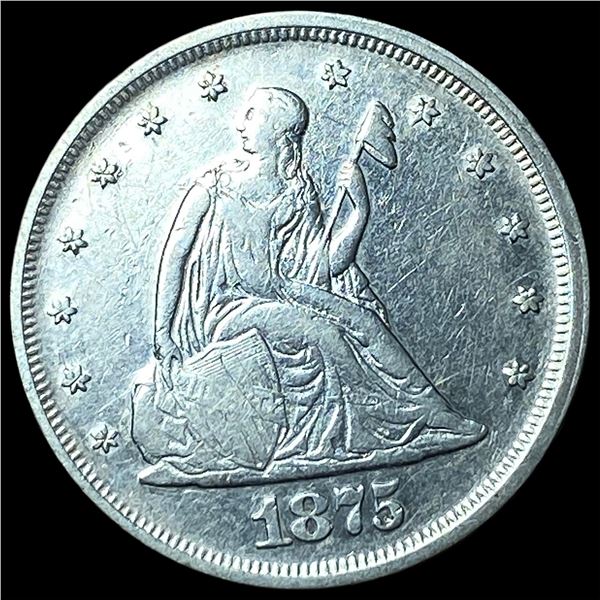 1875 Silver Twenty Cents CLOSELY UNCIRCULATED