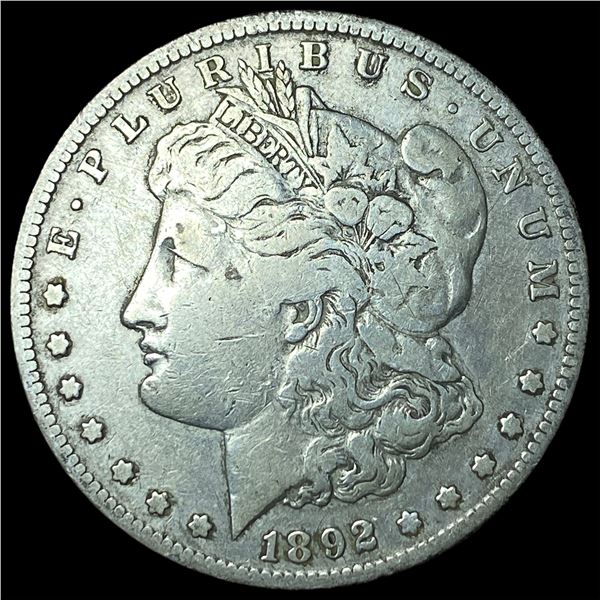 1892-S Silver Morgan Dollar NEARLY  UNCIRCULATED
