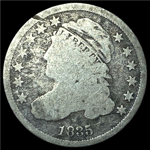 1835 Capped Bust Dime NICELY CIRCULATED