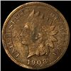 Image 1 : 1908-S Indian Head Cent HIGH GRADE
