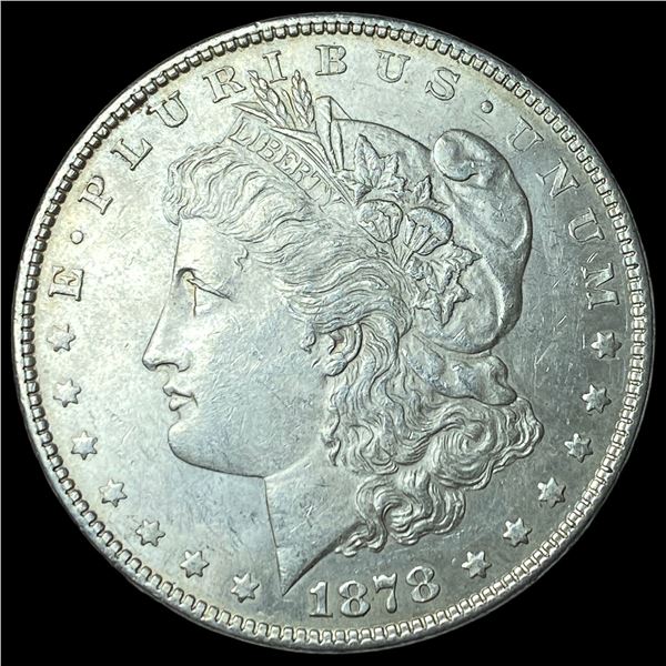 1878 Silver Morgan Dollar CLOSELY  UNCIRCULATED