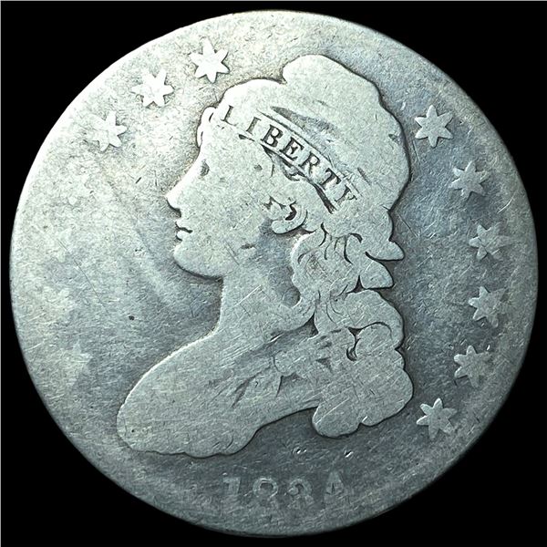 1834 Capped Bust Half Dollar NICELY  CIRCULATED