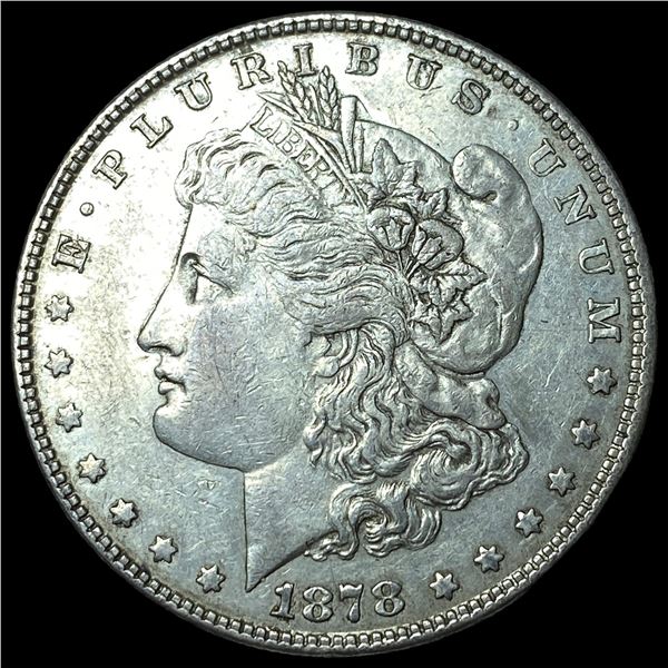 1878 Silver Morgan Dollar CLOSELY  UNCIRCULATED