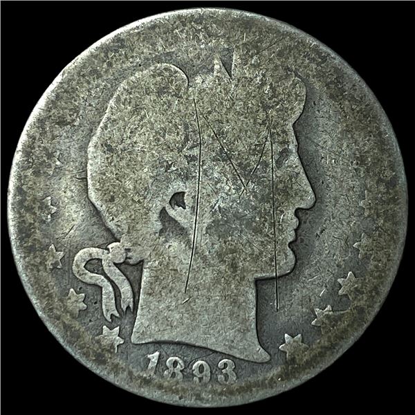 1893-O Silver Barber Half Dollar NICELY  CIRCULATED