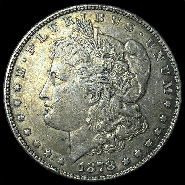 1878 Silver Morgan Dollar CLOSELY  UNCIRCULATED