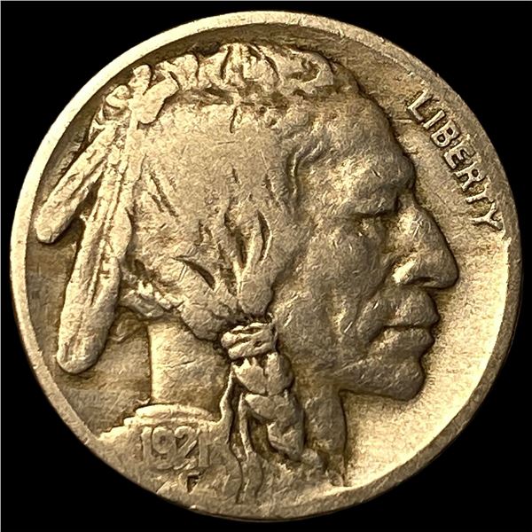 1921-S Buffalo Nickel LIGHTLY CIRCULATED