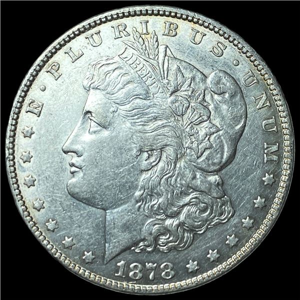 1878 Silver Morgan Dollar CLOSELY  UNCIRCULATED