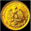 Image 1 : 1945 Mexico Gold 2 Pesos UNCIRCULATED