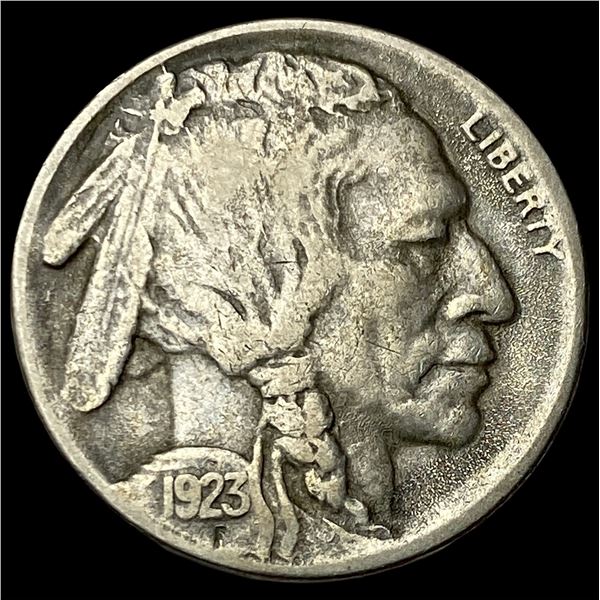 1923-S Buffalo Nickel LIGHTLY CIRCULATED