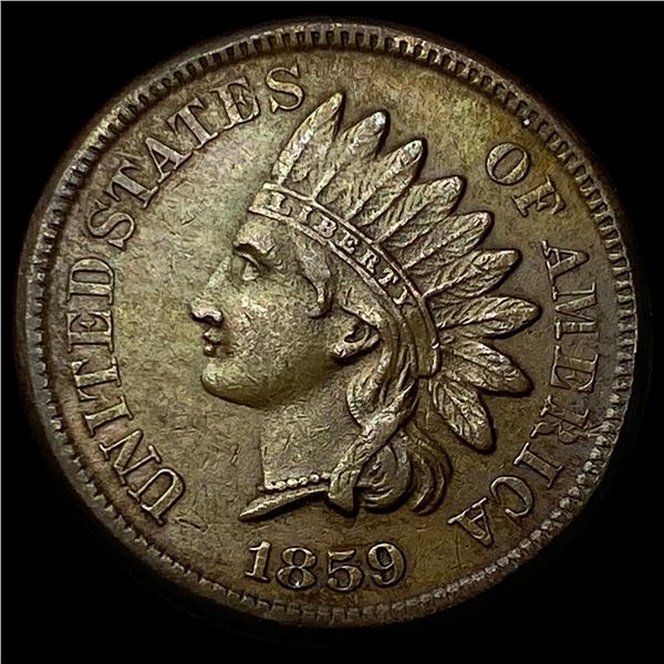 1859 Copper-Nickel Indian Head Cent CLOSELY  UNCIRCULATED