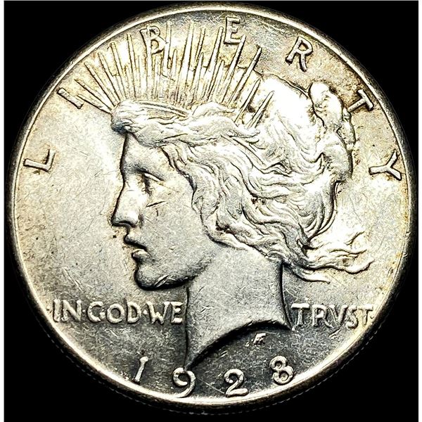 1928 Silver Peace Dollar UNCIRCULATED