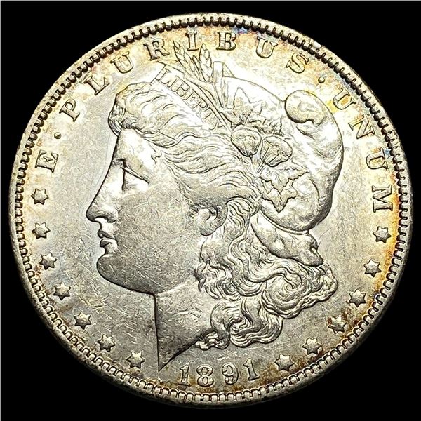 1891-O Silver Morgan Dollar CLOSELY  UNCIRCULATED