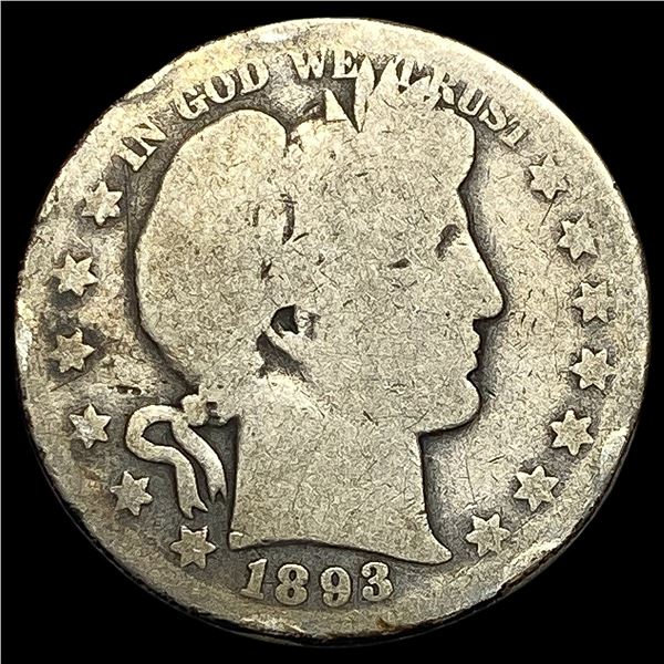 1893-O Silver Barber Half Dollar HIGH GRADE