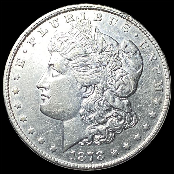 1878 Silver Morgan Dollar CLOSELY  UNCIRCULATED